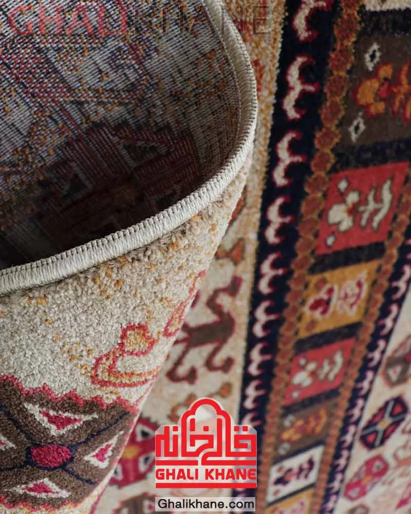 گلیم فرش سهند کلکسیون جیران کد 810 زمینه