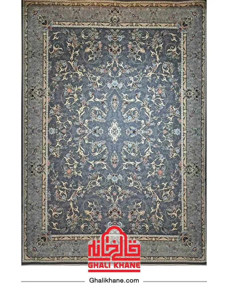فرش بزرگمهر کلکسیون وین 700 شانه کد 77103 دلفینی