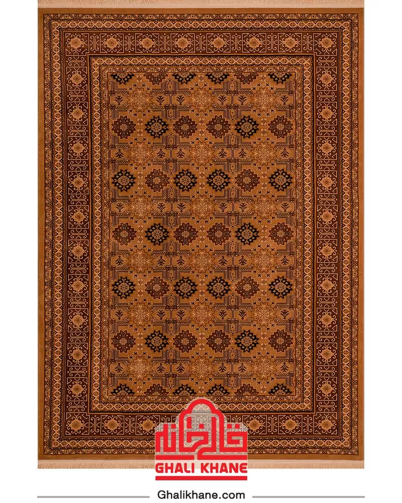 فرش بزرگمهر کلکسیون آریا  کد 78001 بژ