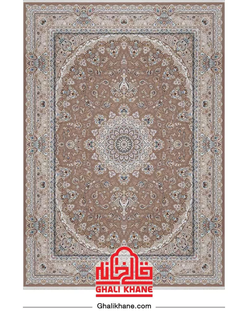 فرش بزرگمهر کلکسیون فلورانس 1200 شانه کد 14001	کردویی