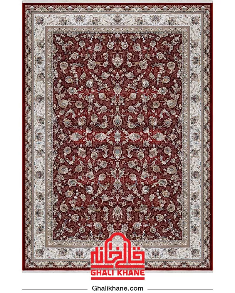 فرش بزرگمهر کلکسیون فلورانس 1200 شانه کد 14001