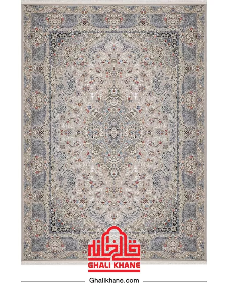 فرش بزرگمهر کلکسیون کوروش کد 12801 بژ