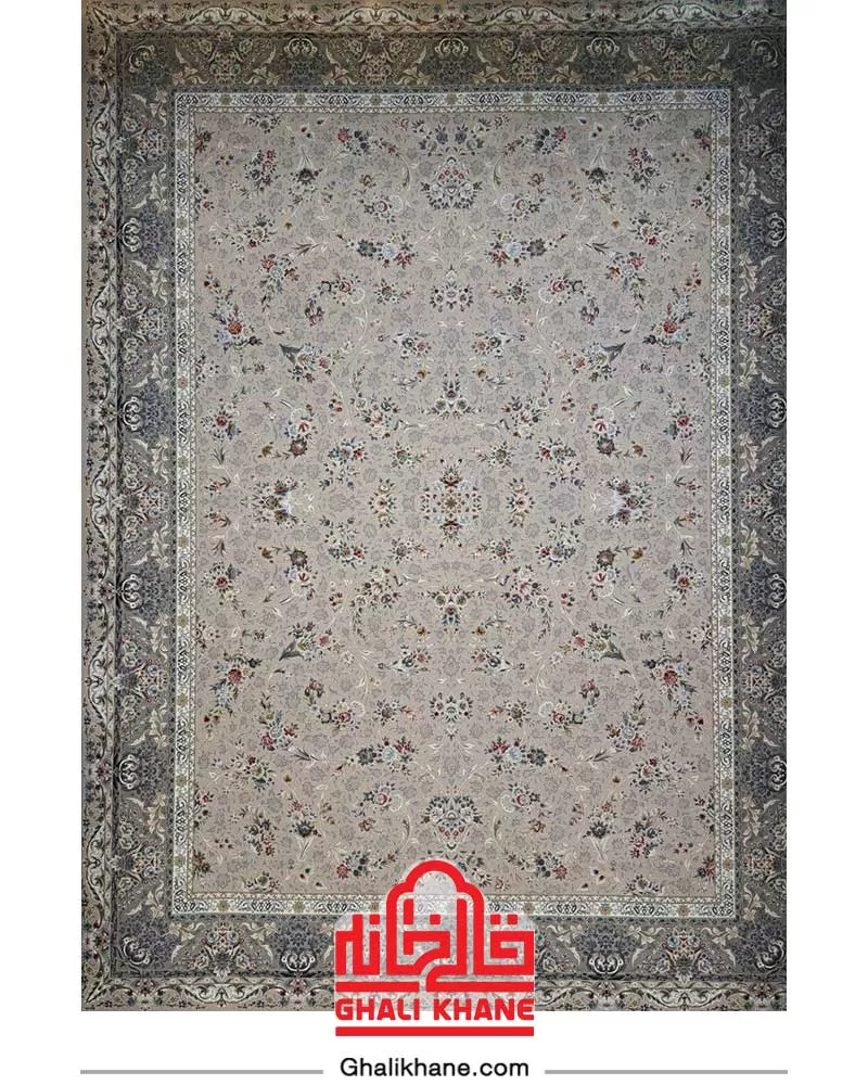 فرش بزرگمهر کلکسیون کوروش 1200 شانه کد 12804 بژ
