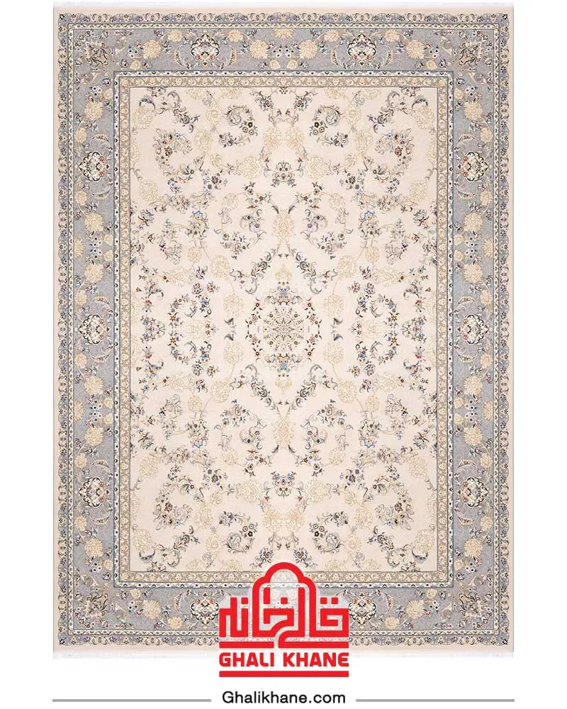 فرش بزرگمهر کلکسیون وین 700 شانه کد 77101 بژ