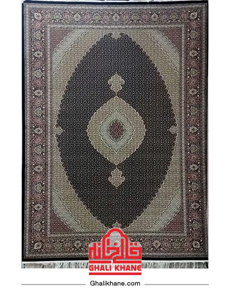 فرش ماشینی مشهد طرح ریزماهی 700 شانه کد 722834