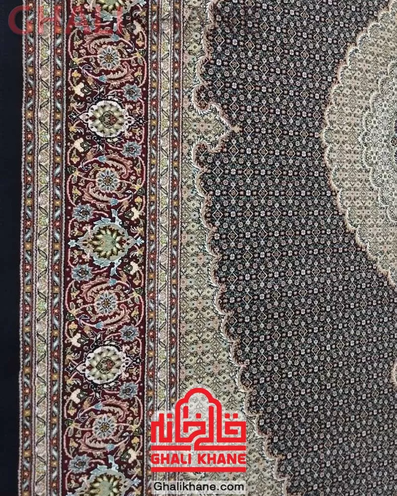 فرش ماشینی مشهد طرح ریزماهی 700 شانه کد 722834