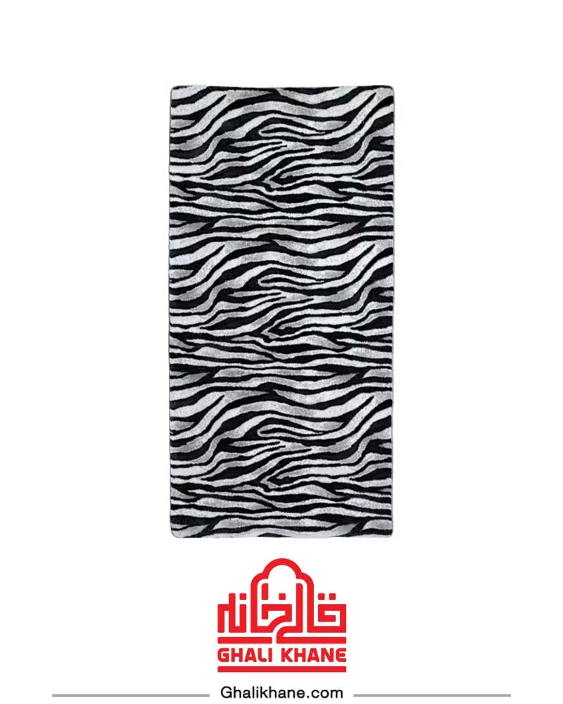 فرش مدرن زرباف طرح زبرا