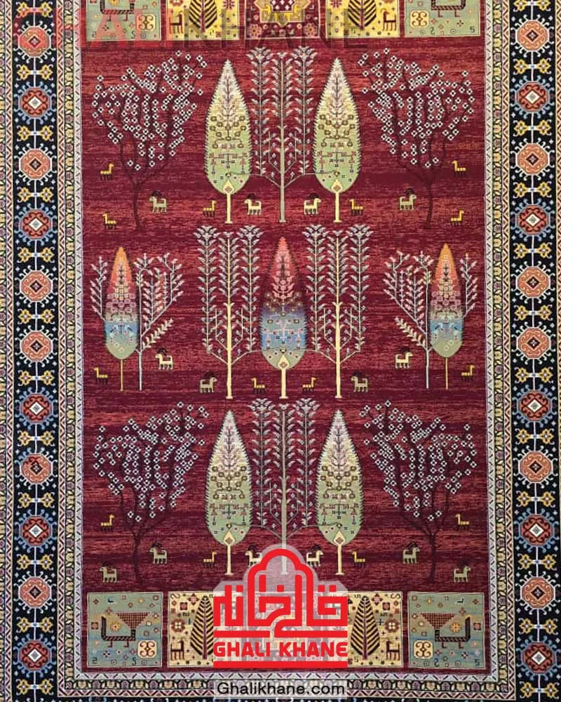 فرش ستاره کویر یزد کلکسیون شاهکار نوین 700 شانه کد YN-N184-2559