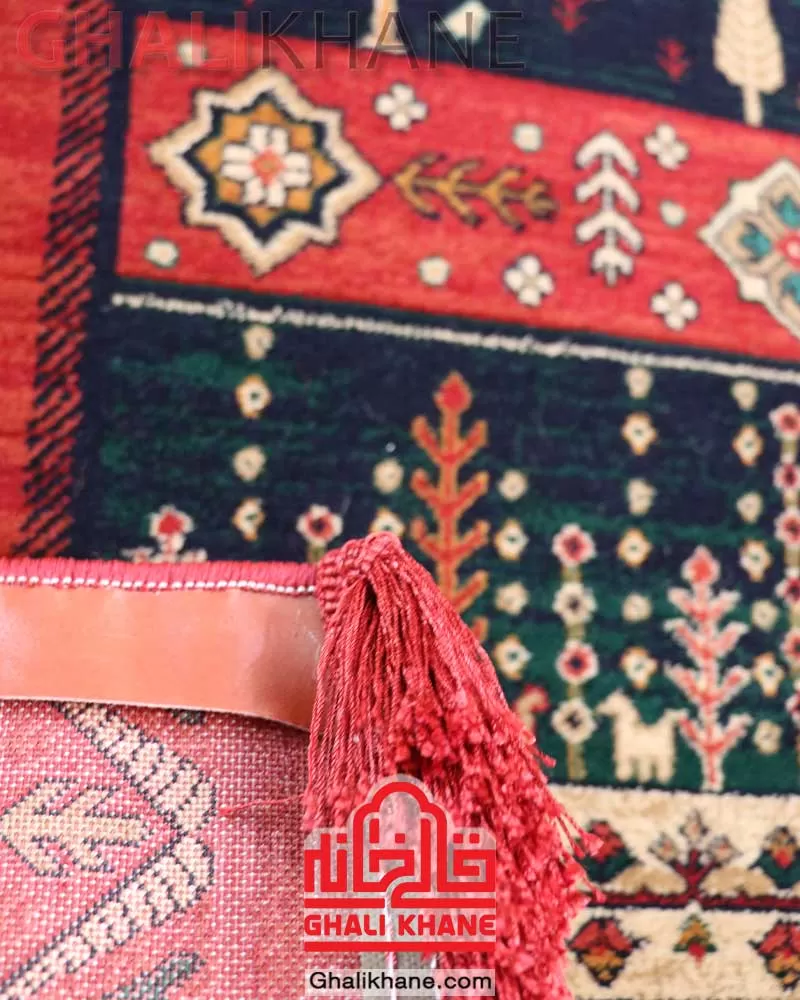 فرش هیوا کلکسیون بلوچ 700 شانه طرح سبز