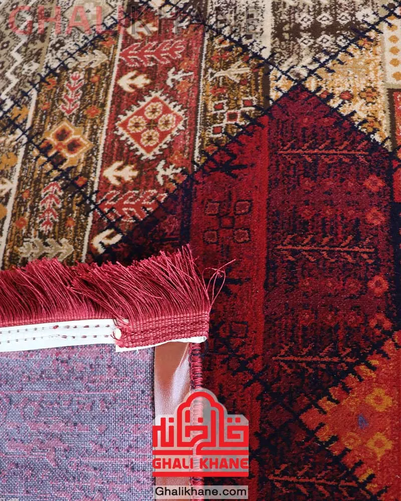 فرش هیوا 700 شانه طرح چهل تکه