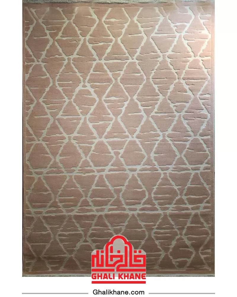 فرش آرمانی کلکسیون دلوکس کد 5110 رنگ پینک