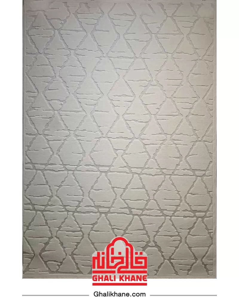 فرش آرمانی کلکسیون دلوکس کد 5110 رنگ کرم