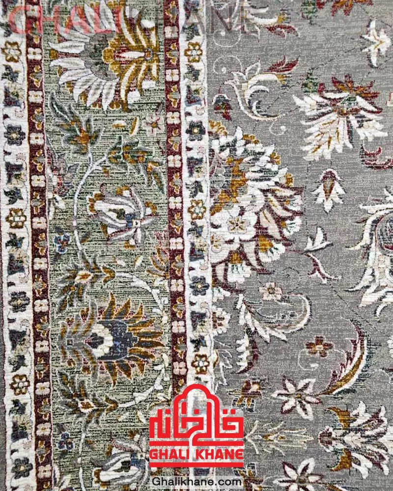 فرش تندیس کاشان 700 شانه طرح سلطان آباد کد 552