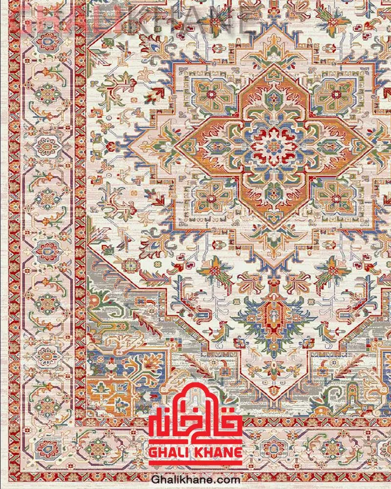 فرش نقش کهن کلکسیون هانا کد 1524