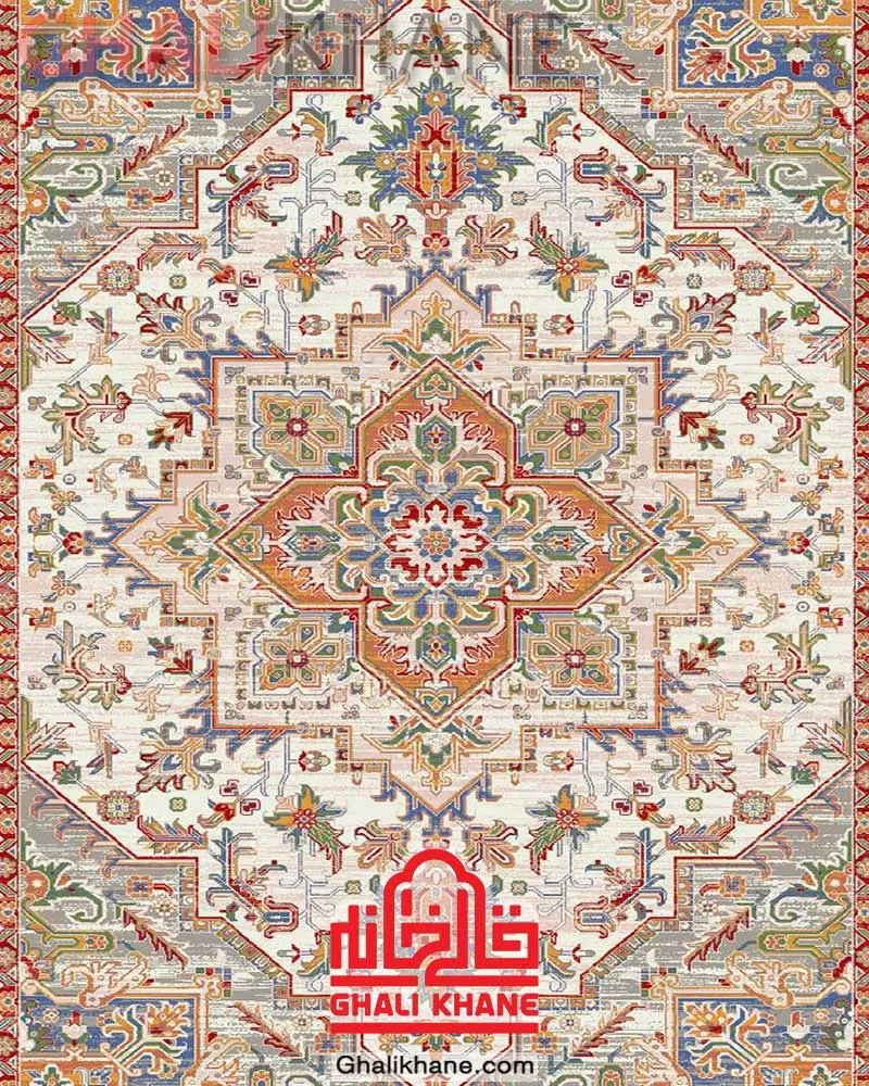 فرش نقش کهن کلکسیون هانا کد 1524