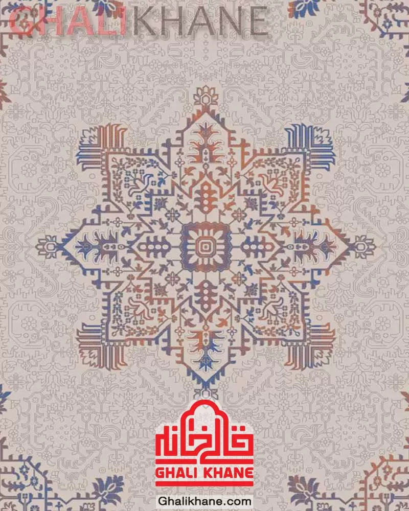 فرش نقش کهن کلکسیون هانا کد 1509