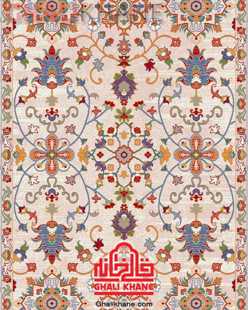 فرش نقش کهن کلکسیون هانا کد 1518