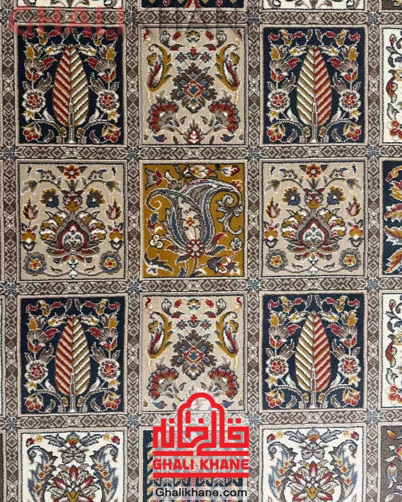 فرش هیوا 700 شانه طرح خشتی