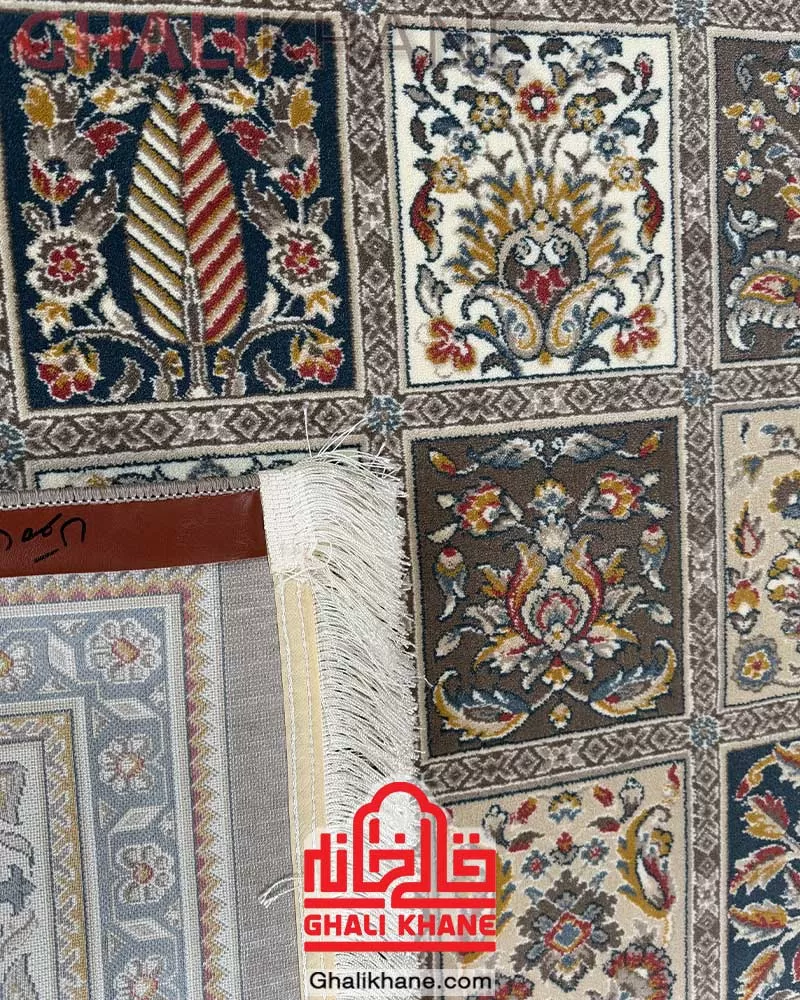فرش هیوا 700 شانه طرح خشتی