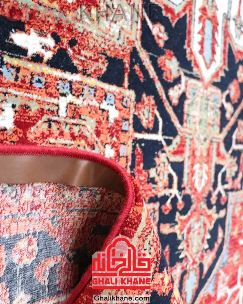 قالی‌خانه - فرش ستاره کویر یزد کلکسیون شاهکار نوین 700 شانه کد YN-N132-2559