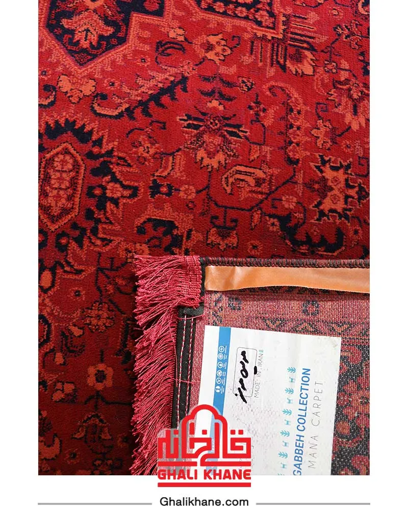 فرش هیوا کلکسیون هرمز 700 شانه طرح هریس لاکی
