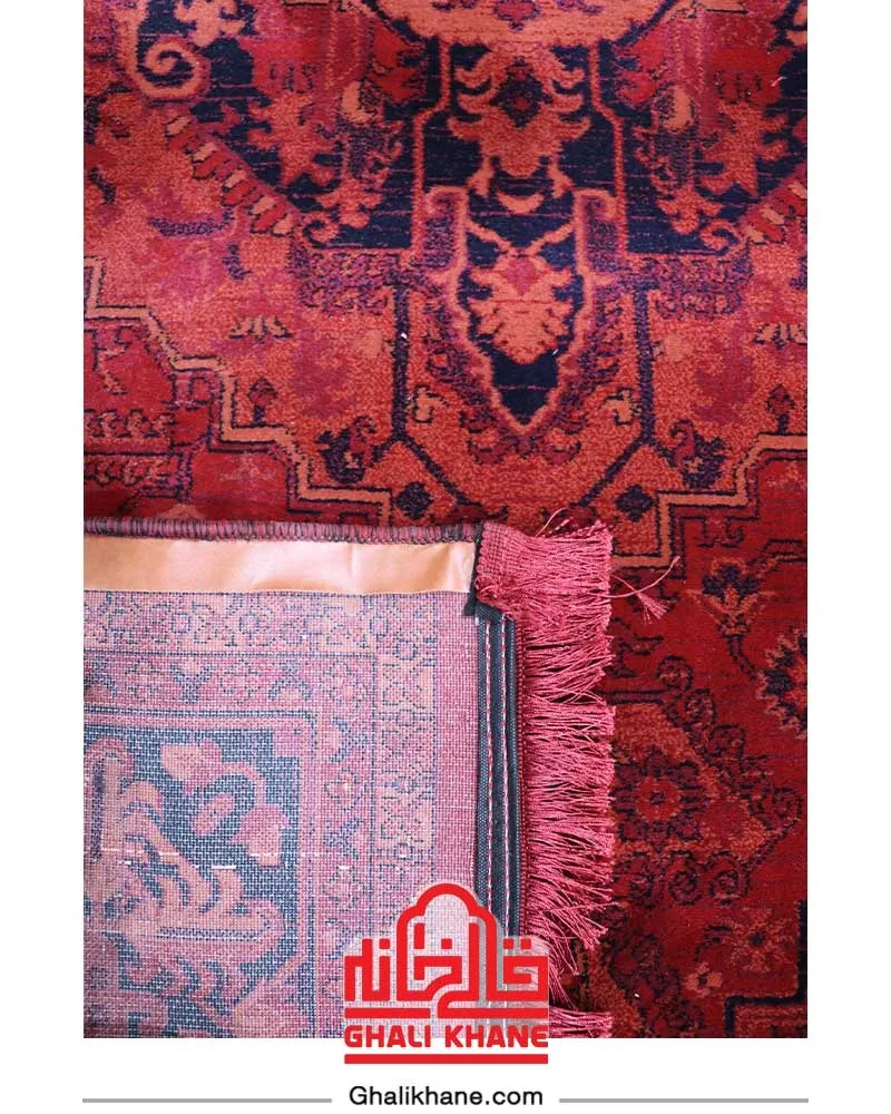 فرش هیوا 700 شانه طرح هریس کف ساده لاکی