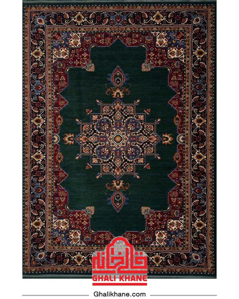 فرش سینراد 700 شانه  کد 7013 سبز