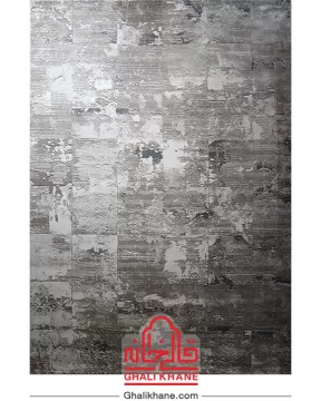 فرش مدرن پریمیوم کد P09 زمینه نسکافه ای