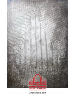 فرش مدرن پریمیوم کد P54 زمینه نسکافه ای