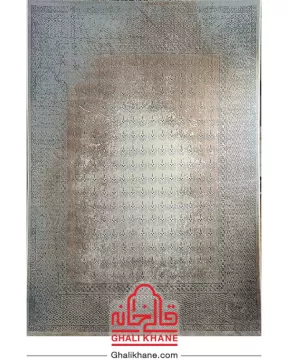 فرش مدرن پریمیوم کد P08 زمینه نسکافه ای