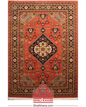 گلیم فرش ستاره کویر یزد کلکسیون شاهسون کد SH-B005-5039