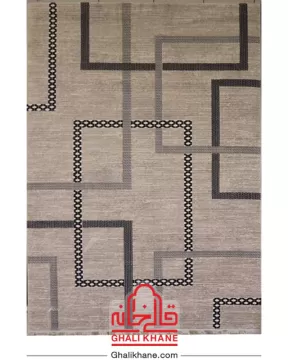 فرش مدرن زمرد مشهد 410 شانه کد 8014