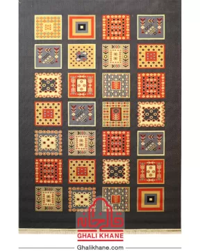 سوپر گلیم ماشینی ستاره کویر یزد کد GB-G073-8596