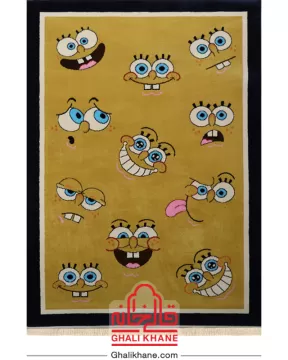 فرش ستاره کویر یزد کلکسیون شاهسون کودک 320 شانه کد SH-O420-8529