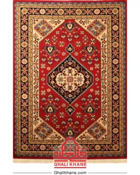 فرش ستاره کویر یزد کلکسیون شاهسون 320 شانه کد SH-B005-5059