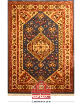 فرش ستاره کویر یزد کلکسیون شاهسون 320 شانه کد  SH-B005-5070