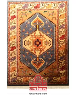 فرش ستاره کویر یزد کلکسیون شاهسون 320 شانه کد SH-B007-5070