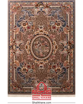 فرش ستاره کویر یزد کلکسیون شاهسون 320 شانه کد SH-B038-8834