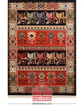 فرش ستاره کویر یزد کلکسیون شاهسون 320 شانه کد SH-B056-8851