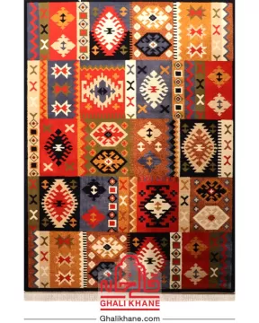 فرش ستاره کویر یزد کلکسیون شاهسون 320 شانه کد SH-B062-8859