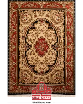 فرش ستاره کویر یزد کلکسیون شاهسون 320 شانه کد SH-X012-5194