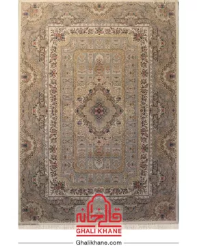 فرش ستاره کویر یزد کلکسیون نقش جهان 1000 شانه کد HI-E042-2003