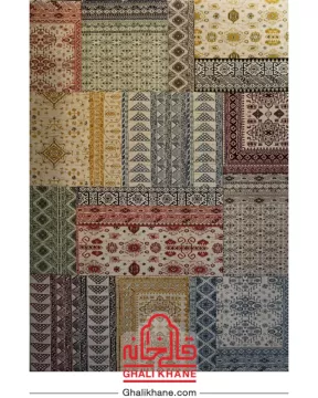 فرش ستاره کویر یزد کلکسیون شاهکار نوین 700 شانه کد YN-I054-2509