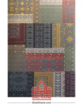 فرش ستاره کویر یزد کلکسیون شاهکار نوین 700 شانه کد YN-I054-2560