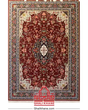 فرش ستاره کویر یزد کلکسیون شاهکار نوین 700 شانه کد YN-N083-2559