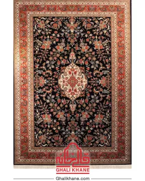 فرش ستاره کویر یزد کلکسیون ایساتیس 500 شانه کد IA-I046-8394