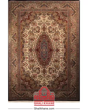 فرش ستاره کویر یزد کلکسیون ایساتیس 500 شانه کد IA-K027-8000