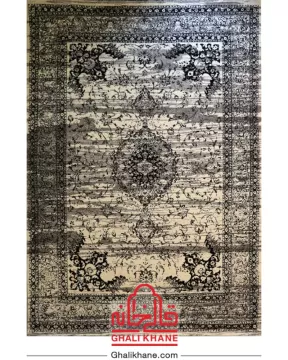 گلیم فرش ماشینی ساوین کد 4018