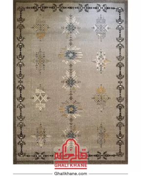 گلیم فرش ماشینی ساوین کد 4143