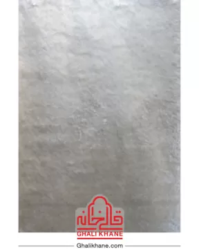 فرش شگی سه بعدی رنگ شیری